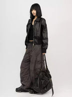 NYX PU Leather Jacket