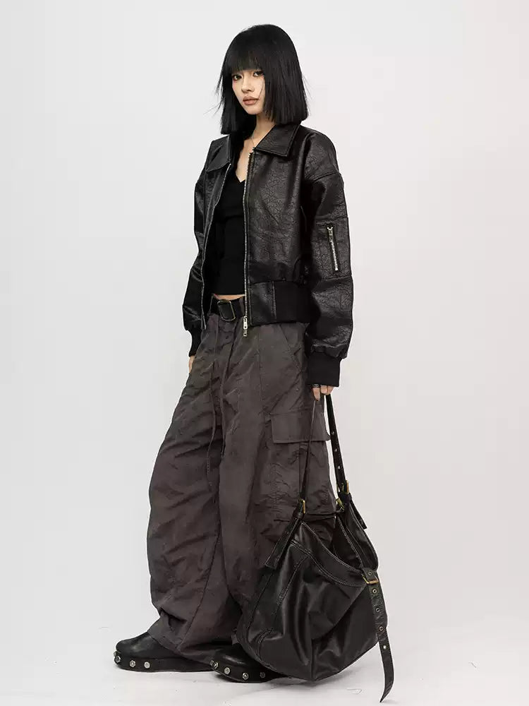 NYX PU Leather Jacket