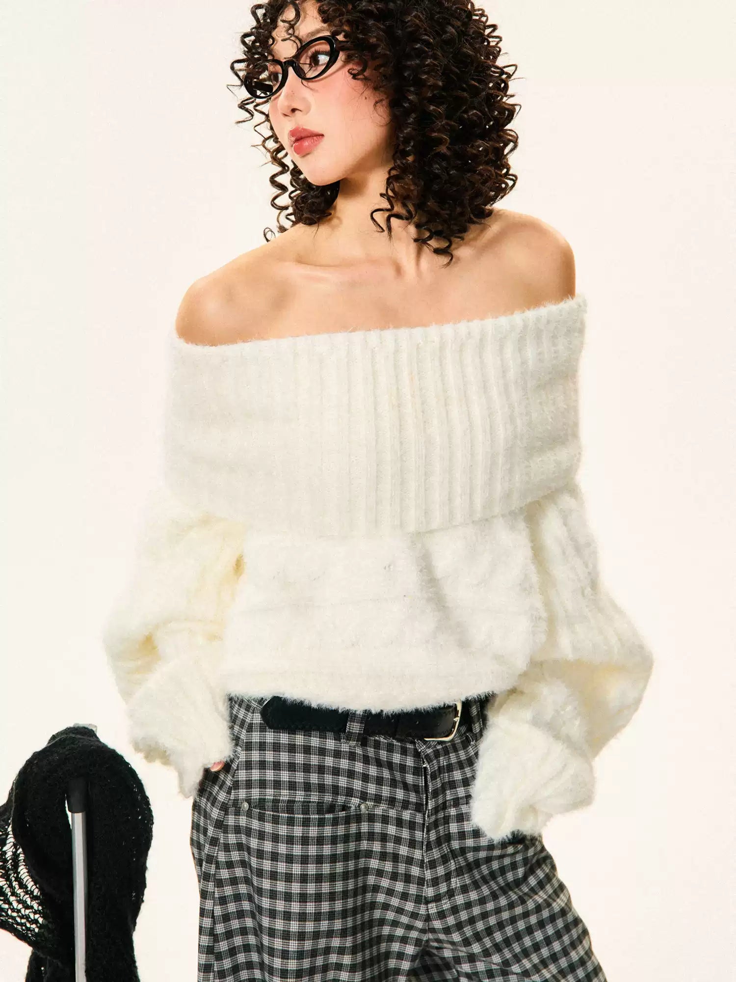 Akira Off Shoulder Knit