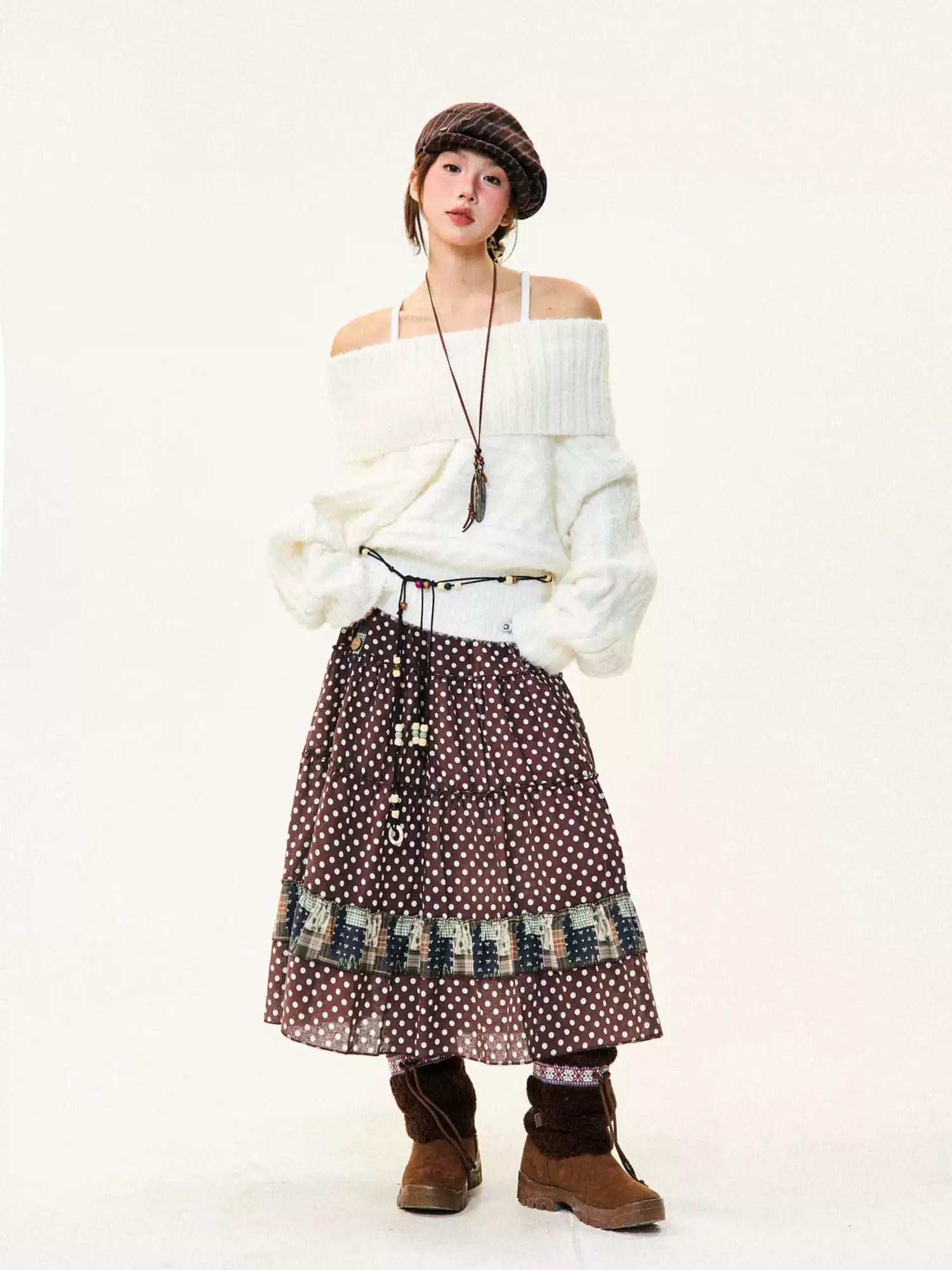 Cloud Off Shoulder Knit