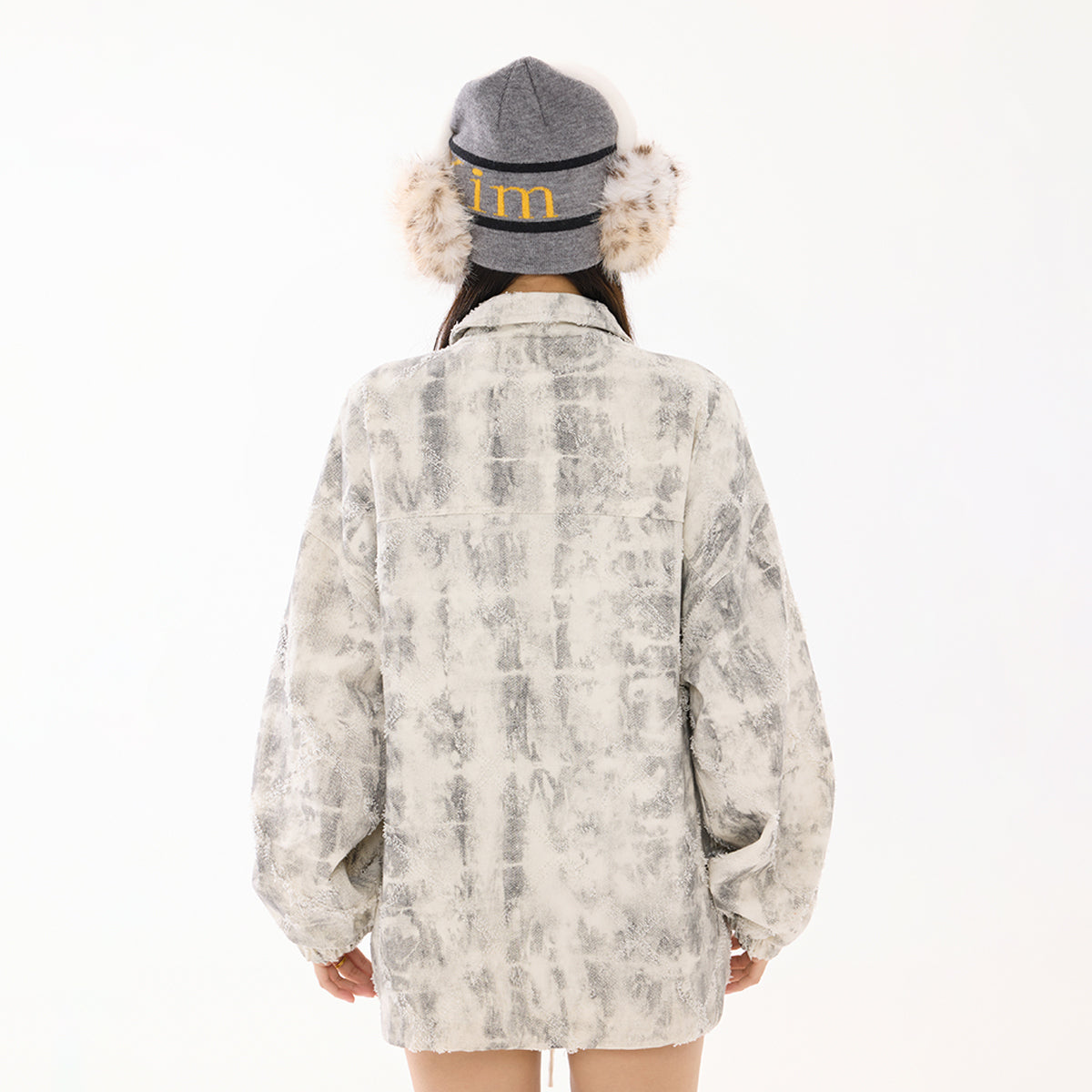 KOYA Ivory Plaid Jacket