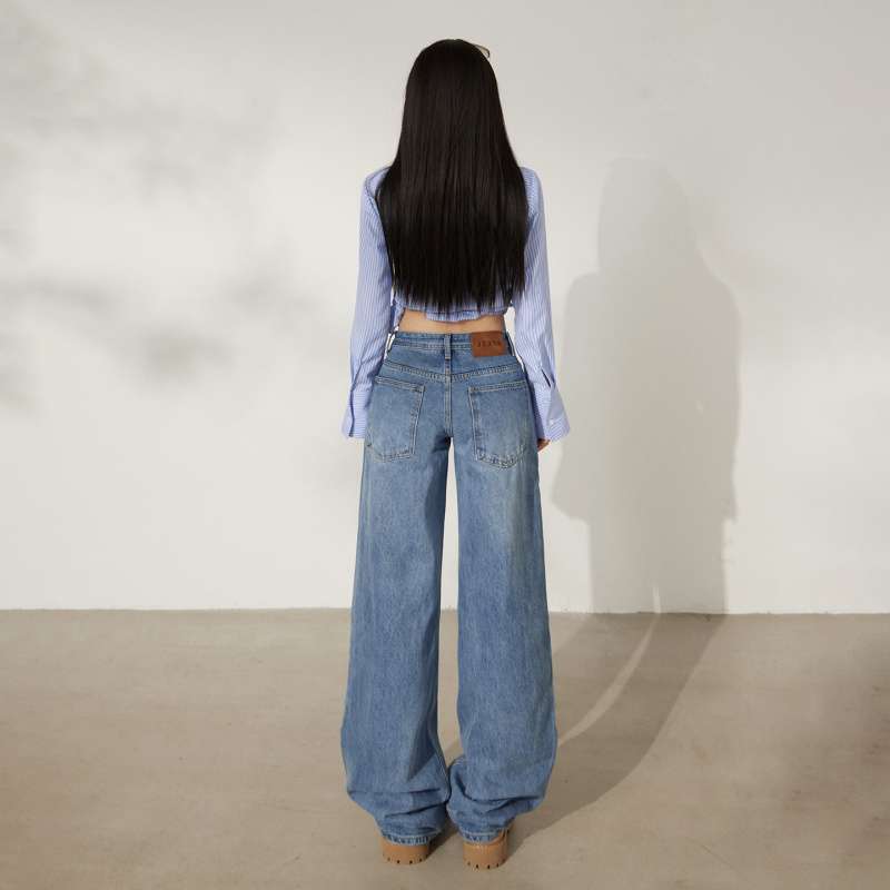 KOYA Retro Low-Rise Jeans