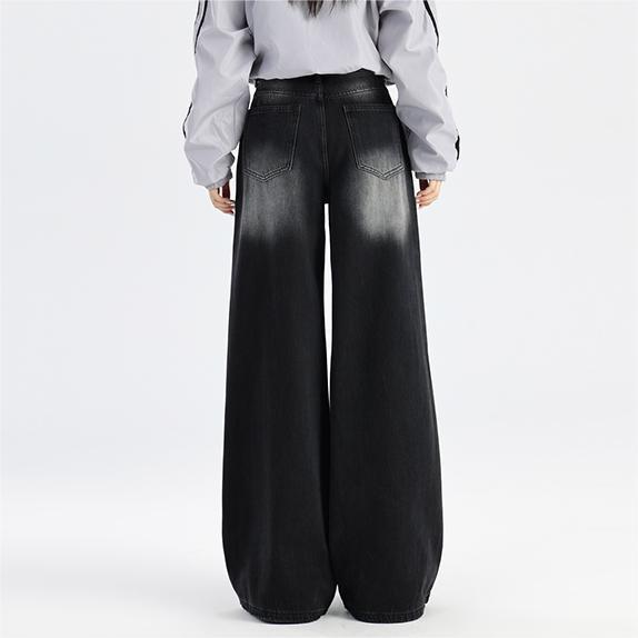 KOYA Relaxed Vintage Jeans (Black Wash)