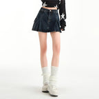 KOYA Dark Wash Skirt