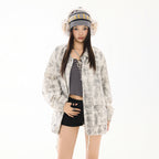 KOYA Ivory Plaid Jacket