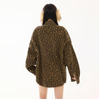 KOYA Wildline Denim Jacket (Leopard)